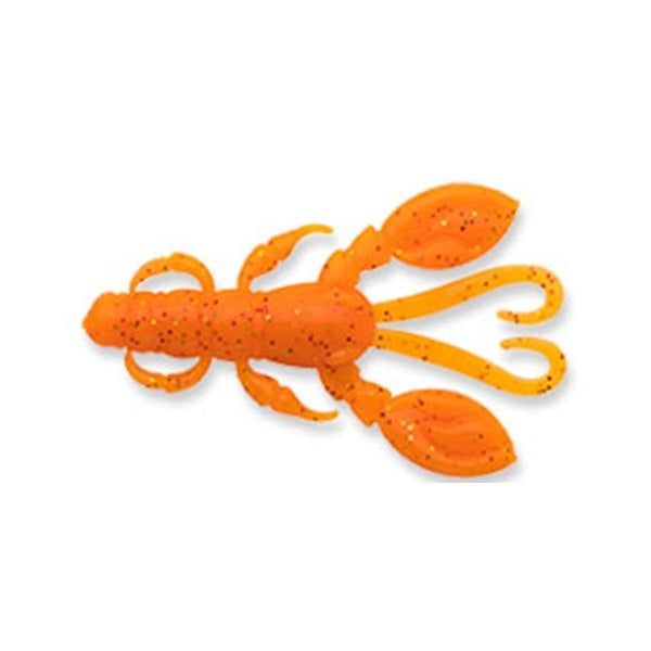 Ecogear Kasago Shokunin Rock Claw 2 inch 432 Hot Orange Glow (luminous)