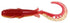 Ecogear Worm Red Grouper Club 4 inch 365 Red Gold