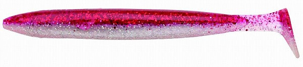 Ecogear 472 Power Shad 6 inch Red Holomax