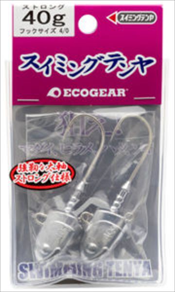 NORIES ECOGEAR Jig Head Swimming Tenya Strong 40g