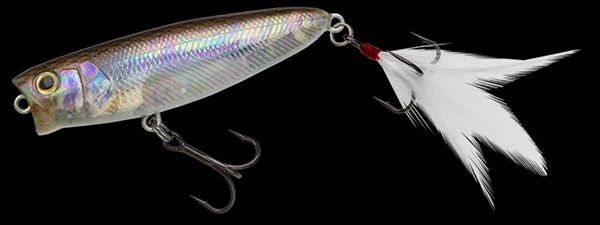 Nories Bass Lure Tough Bug 80 399LH Layered Holo Raw Smelt