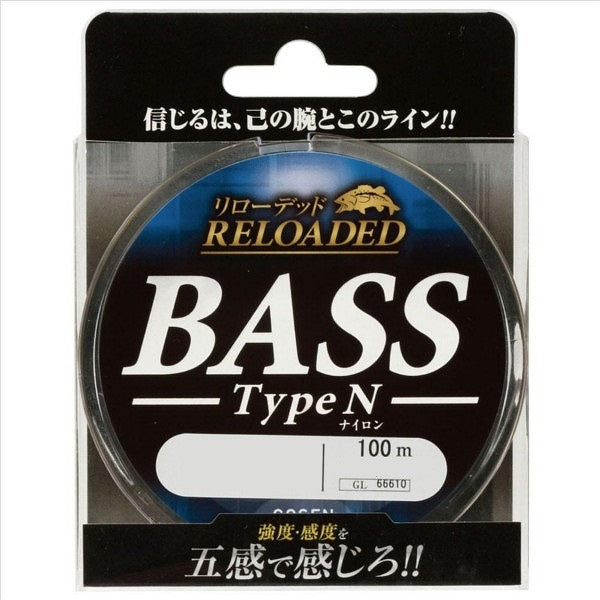 Gosen Reloaded Bass Type Nylon 100M 6lb (1.5)