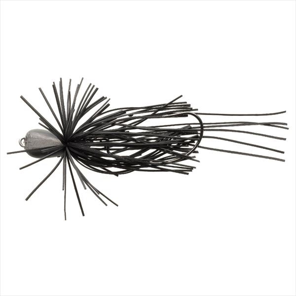 TIEMCO Rubber Jig PDL Bait Finesse Jig Fine 1.8g-001 Black
