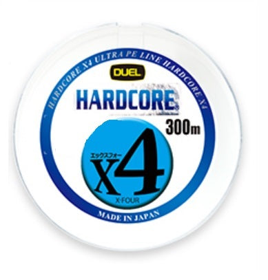 DUEL PE Line Hard Core X4 300m #4.0