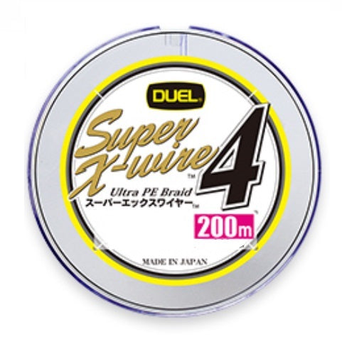 DUEL PE Line Super X-Wire 4 200m #0.8