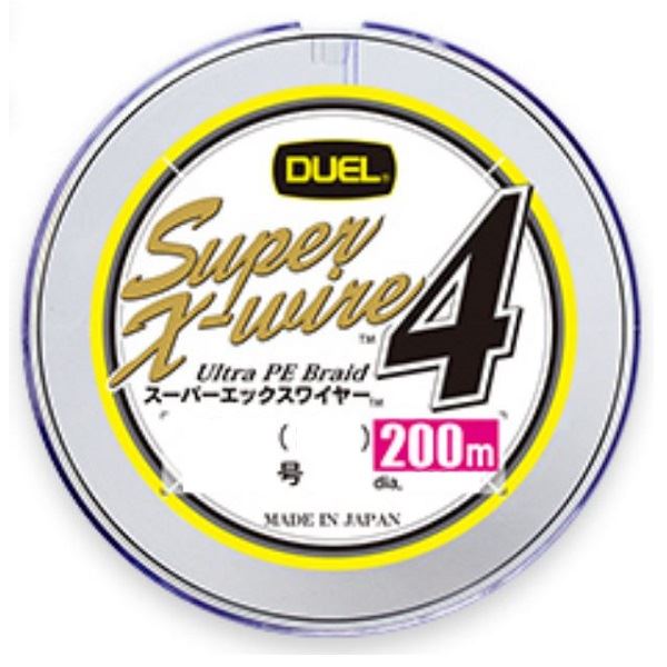 DUEL PE line Super X-Wire 4 200m #1.2