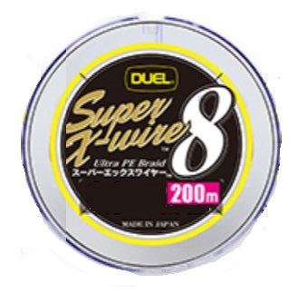DUEL PE Line Super X-Wire 8 200m #0.8