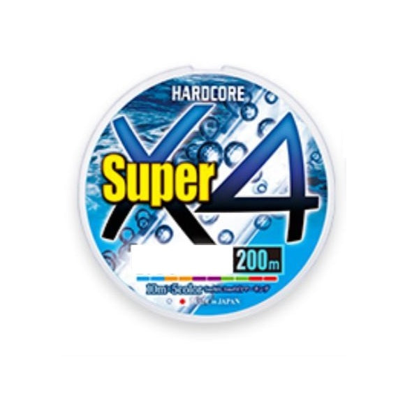 DUEL PE Line Hard Core Super X4 200m #0.8