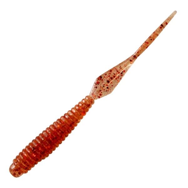 Magbite Worm MBW05 Booty Shake 2.5 inch 04 Clear Krill
