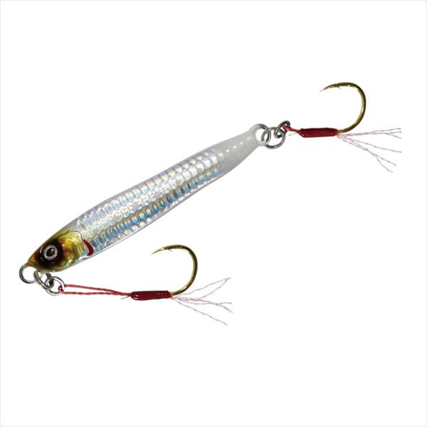 Magbite Metal Jig HMB MBJ05 Sardine Jig 20g 02 Silver Glow Tail