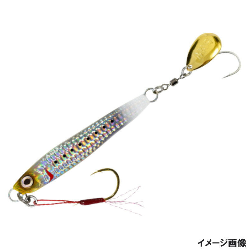 Magbite Metal Jig HMB MBJ06 Sardine Jig Makispe 40g 02 Silver Glow Tail