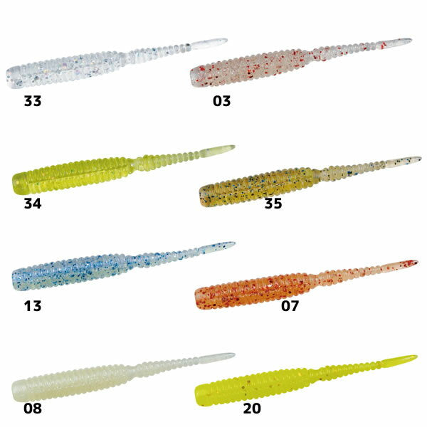 Magbite Worm MBW12 Stan 33 Aurora Reins Bow 2 inch