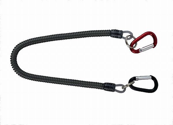 Gloryfish SP-001 Spiral & Carabiner M Black