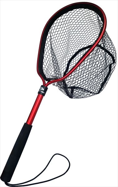 Glory Fish Landing Net RL-002 Rubber Landing Net Mini Red