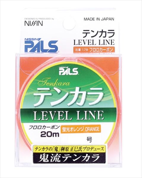 Nissin Uzaki Line Kiryu Tenkara Level Line Orange 20M 2.5