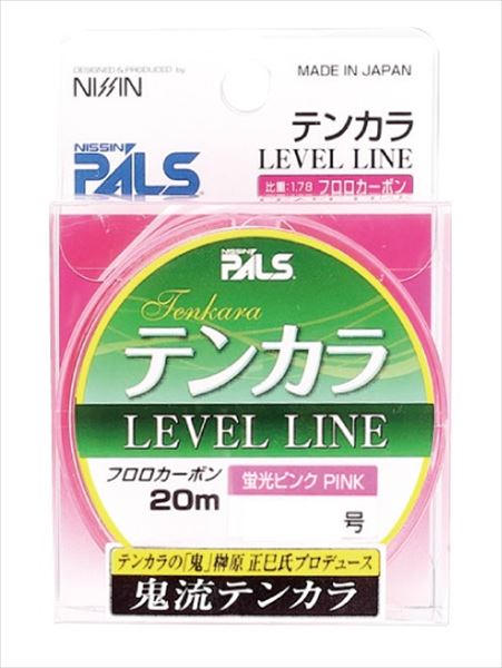 Nissin Uzaki PALS Pulse Line Kiryu Tenkara Level Line Pink 20M 3.5