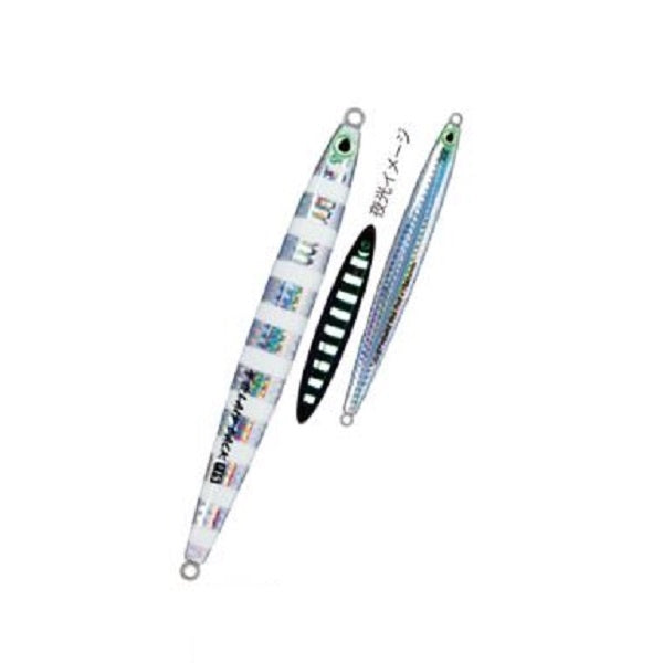 Owner Cultiva Metal Jig GJB-50 Gekito Laid Back 50g 18 Slow Zebra