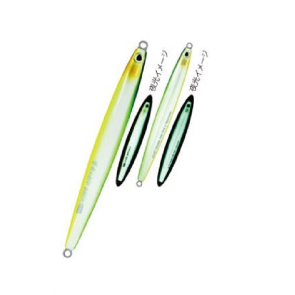 Owner Cultiva Metal Jig GJB-130 Gekito Laid Back 130g 51 Tide Green Glow