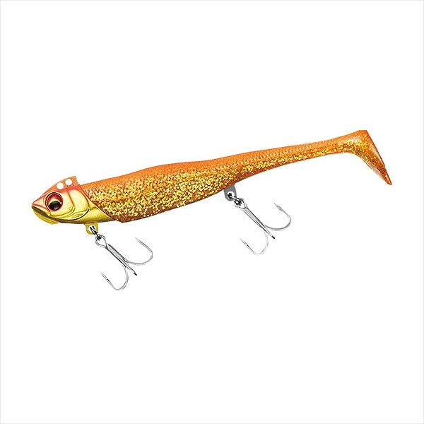 DAIWA Worm Flat Junkie Rodem 4in 18g Orange Gold