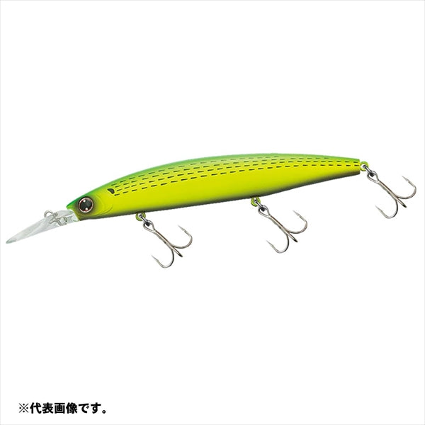 DAIWA Shoreline Shiner Z Set Upper 125S-DR Lime Chart Konoshiro