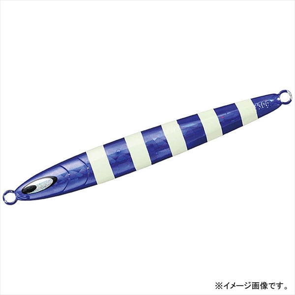 DAIWA Metal Jig Kyoga Jig Semi-Long 130g CH Purple Zebra