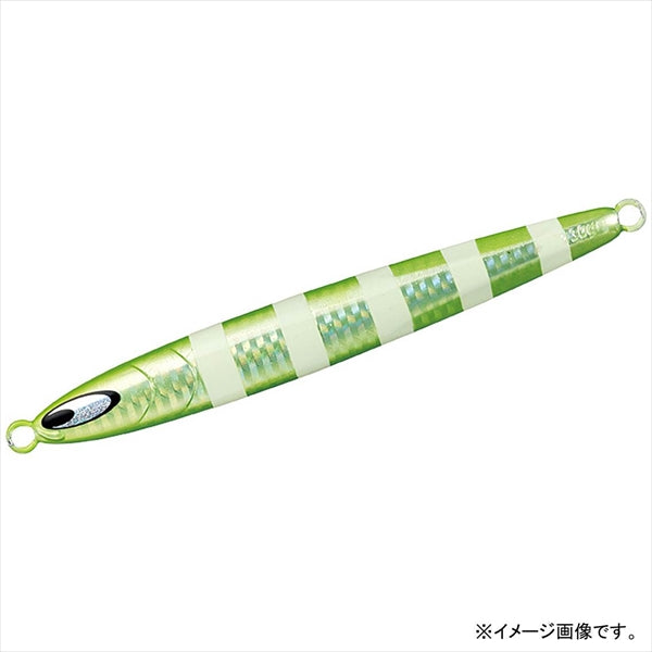 DAIWA Metal Jig, Kyoga Jig, Semi-Long, 160g, PH Lime Zebra