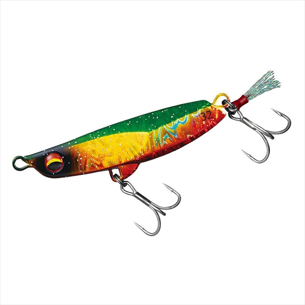 DAIWA Metal Jig Flat Junkie Flat Metal Z 32g Green Gold Red Berry