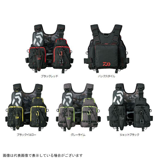 DAIWA DF-6206 Float Game Vest Jet Black Free