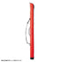 DAIWA Light Rod Case Slim 125S (C) Red