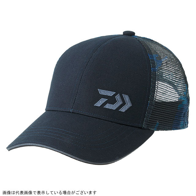 DAIWA DC-70009 Camouflage Half Mesh Cap Blue Free