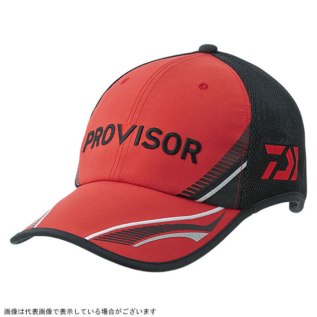 DAIWA DC-72009PV Provider Half Mesh Cap Red Free