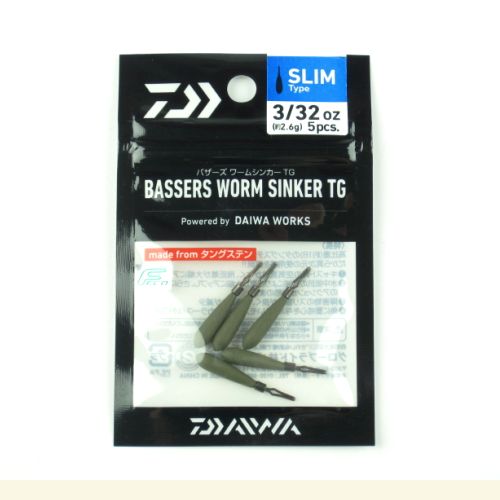 DAIWA B Worm Sinker TG Slim 3/32 oz