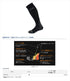 DAIWA DS-3403V DAIWA Breath Magic 3D Hold Socks 2 (Split Toe, Long Length) Black Free Size