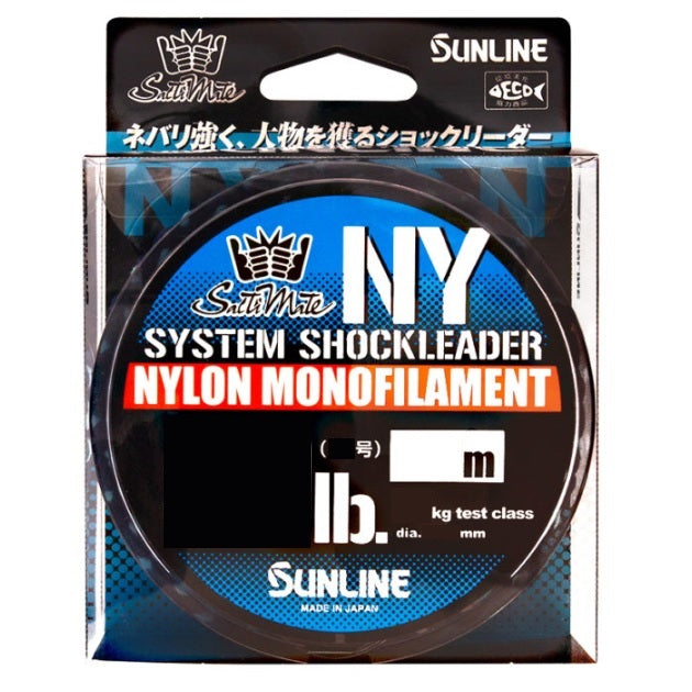 Sunline Leader Saltymate System Shock Leader Nylon 50m 130lb 30go