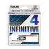 Sunline PE Line Saltymate Infinitive x4 No. 1 300m Green & Purple & Red & Blue & Orange