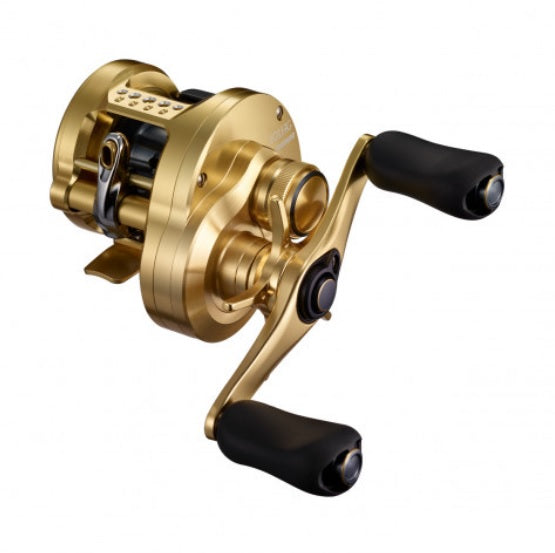SHIMANO Baitcasting Reel 21 Calcutta Conquest 101HG (left)