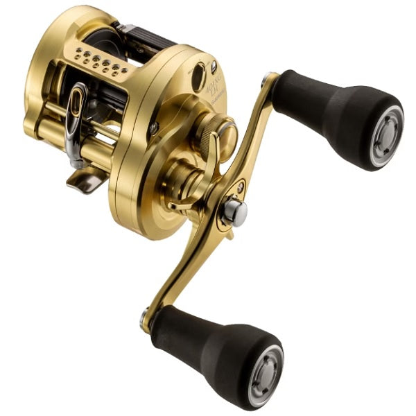 SHIMANO Baitcasting Reel 23 Calcutta Conquest MD 401XGLH (left)