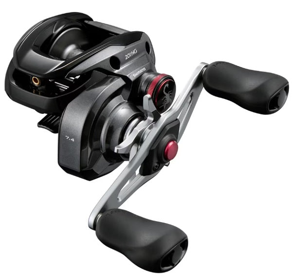 SHIMANO Baitcasting Reel 24 Scorpion MD 201HG (left)
