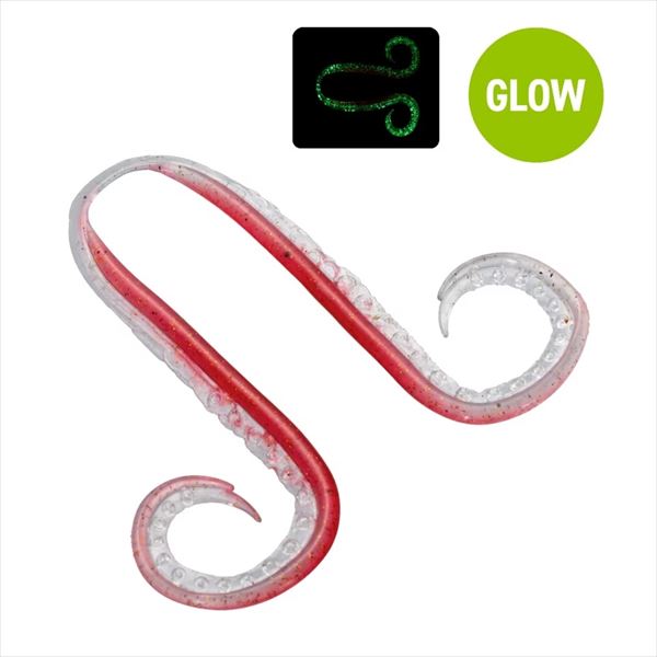 SHIMANO Tairaba EW-004N Engetsu Fish Attracting Tie Squid Octopus Curly 017 Red/Glow