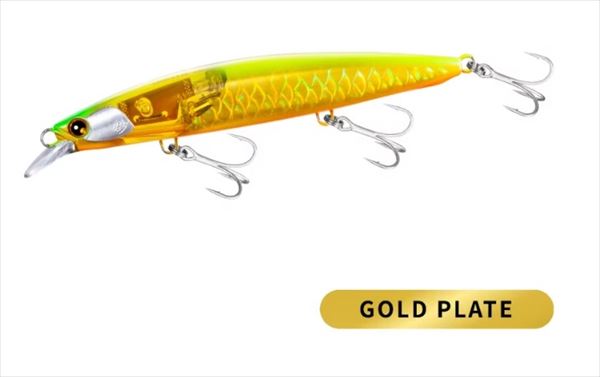 SHIMANO Seabass Lure XF-212X Netsuna Hirame Minnow 120S Flash Boost 001 A Hirame Gold