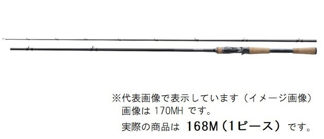 SHIMANO Bass Rod 22 Bantam 168M (Bait 1 Piece) [Large Item]