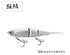 SHIMANO ZR-599T Bantam Bt Bait 99SS 002 Kyorin White