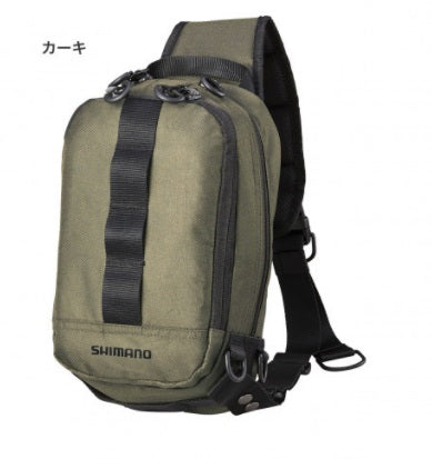 SHIMANO BS-025T Sling Shoulder Bag Khaki S