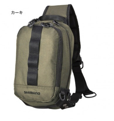 SHIMANO BS-025T Sling Shoulder Bag Khaki M