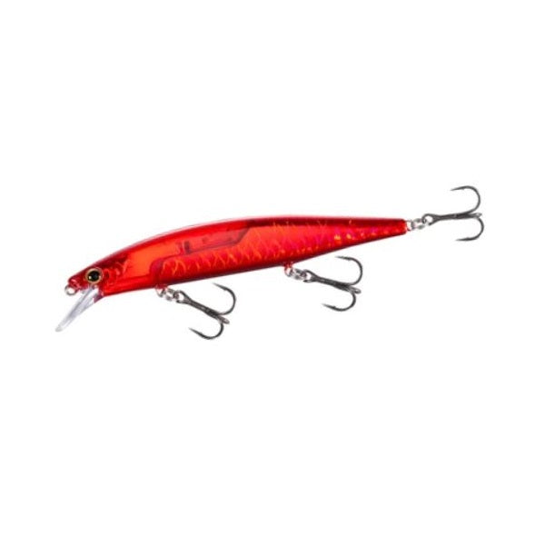 SHIMANO Bass Lure World Minnow 115SP Flash Boost ZQ-K11T Kyorin Red 014