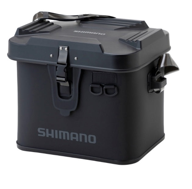 SHIMANO Tackle Bag BK-001T Tackle Boat Bag (Hard Type) Black 22L