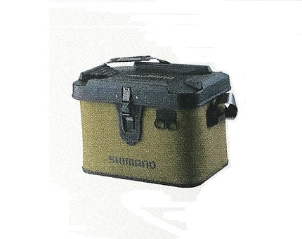 SHIMANO Tackle Bag BK-001T Tackle Boat Bag (Hard Type) Khaki 27L