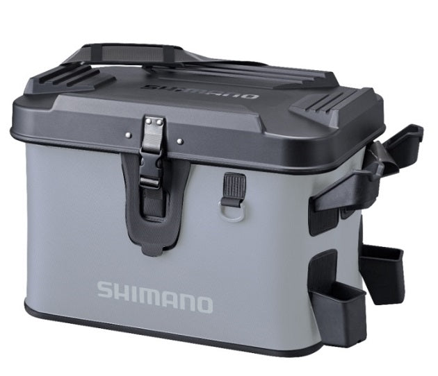 SHIMANO Tackle Bag BK-007T Rod Rest Boat Bag (Hard Type) Gray 27L