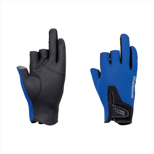 SHIMANO Cold Weather Gloves GL-091Q Pearl Fit Gloves 3 Blue L