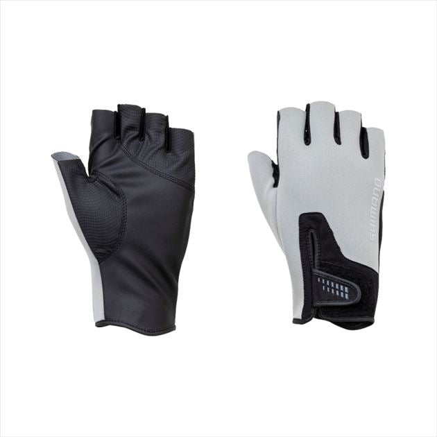 SHIMANO Cold Weather Gloves GL-092Q Pearl Fit Gloves 5 Gray M